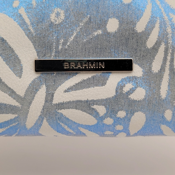 Brahmin Blue Lucent with Leather Shoulder Strap - Picture 2 of 12